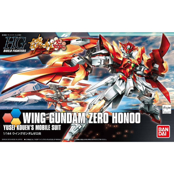 HGBF 1/144 Wing Gundam Zero Flame 機動戰士 高達 飛翼高達零式炎