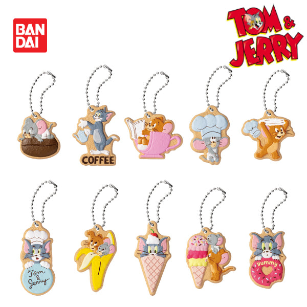 TOM AND JERRY COOKIE CHARMCOT (box of 14 packs) 湯姆 傑利 吊飾 掛飾 鎖匙扣