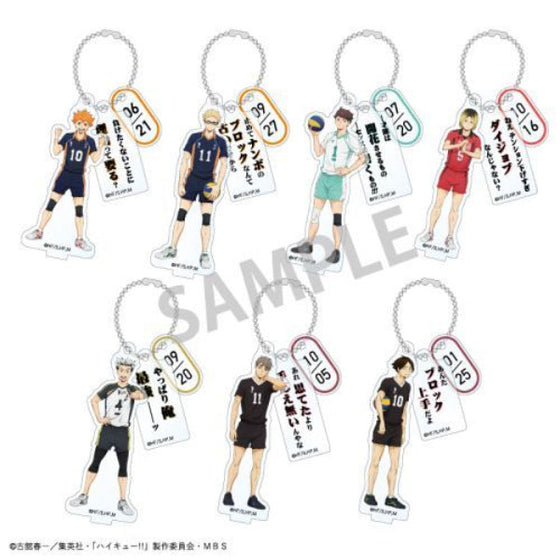 Haikyu!! Trading Acrylic Stand Charm Vol.1 (Set of 7) 排球少年 鎖匙扣 吊飾 掛飾
