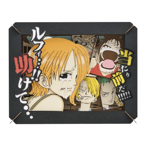 PT-121X PAPER THEATER One Piece - Luffy...!! Help... (2024 June resale ver.) 紙劇場 海賊王 路飛 娜美