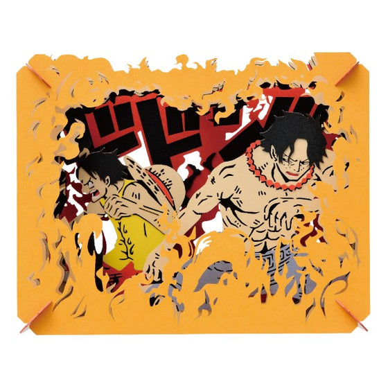 PT-032X PAPER THEATER One Piece - Luffy can you still fight (2024 June resale ver.) 紙劇場 海賊王 路飛 艾斯