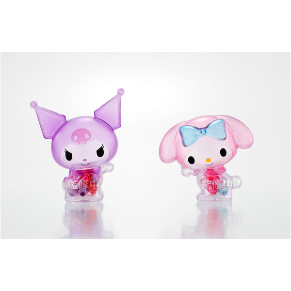 SANRIO CHARACTERS CRYSTAL COT W/O GUM (set of 5)