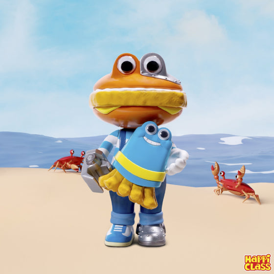 Happi Class - HC#036 Sailor Burger Kun & Octo Filer 漢堡君 水手漢堡 八爪魚柳