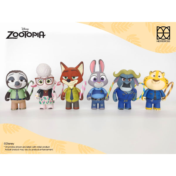 Herocross - Zootopia series CFS# 066 ~ 071 HOOPY (066 Judy / 067 Nick / 068 Benjamin / 069 Chief / 070 Dawn / 071 Flash) 優獸大都會 動物方城市