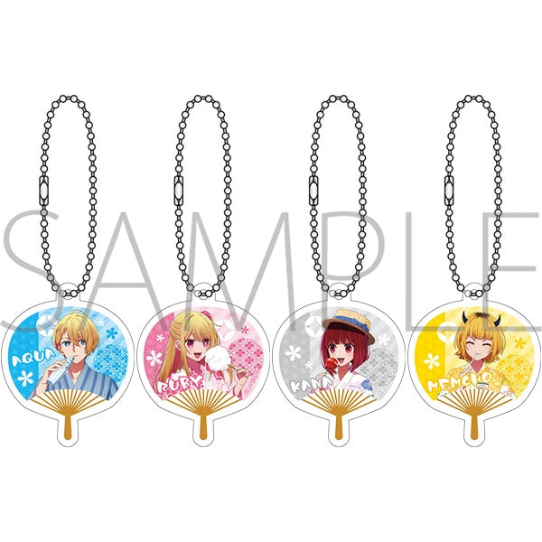 [Oshi no Ko] Acrylic Mini Fan Keychain Collection (set of 4) 我推的孩子 鎖匙扣 吊飾 掛飾