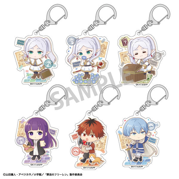 Frieren Beyond Journey's End Trading Acrylic Keychain (set of 6) 葬送的芙莉蓮 鎖匙扣 吊飾 掛飾 Charatto