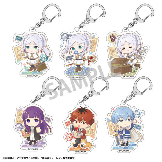 Frieren Beyond Journey's End Trading Acrylic Keychain (set of 6) 葬送的芙莉蓮 鎖匙扣 吊飾 掛飾 Charatto