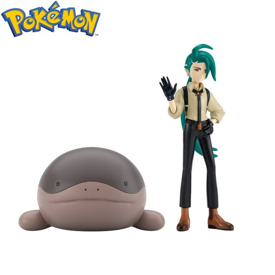 POKÉMON SCALE WORLD PALDEA REGION RIKA & CLODSIRE W/O GUM  寵物小精靈 寶可夢 帕底亞 辛俐 土王 Chiri chili Dooh