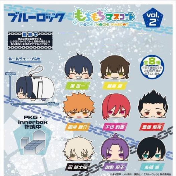 Mochimochi Mascot Blue Lock Vol.2 (Set of 8) 藍色監獄