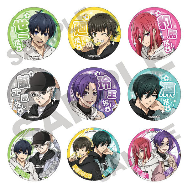 Blue Lock Trading Favorite Activities Can Badge Parka (set of 9) 藍色監獄 襟章