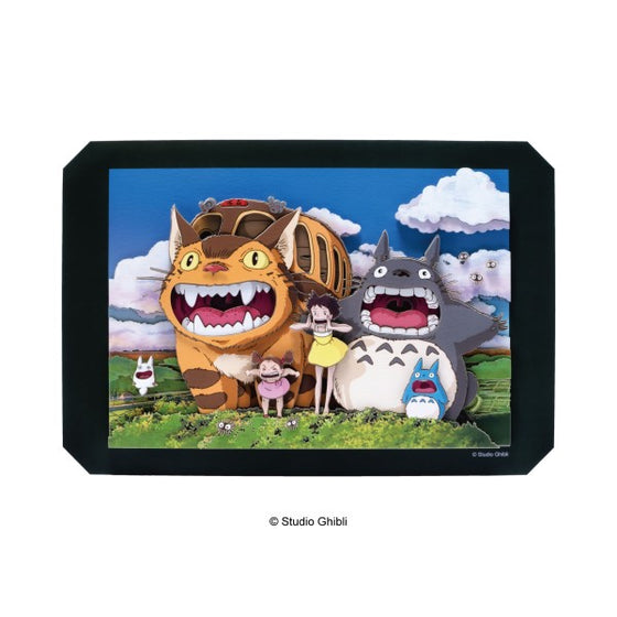 SA-01 PAPER SHADOW ART My Neighbor Totoro - Sound in the Sky 吉卜力 龍貓 紙影藝術