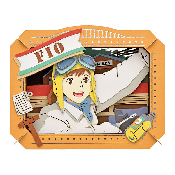 PT-331 PAPER THEATER Porco Rosso - Fio  吉卜力 飛天紅豬俠 紙劇場