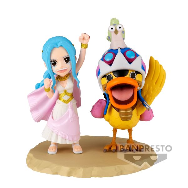 [WCF] ONE PIECE WORLD COLLECTABLE FIGURE LOG STORIES-NEFELTARI VIVI & KAROO 海賊王 納菲魯塔利·D·比比 薇薇 跑得快 卡魯 飛毛腿