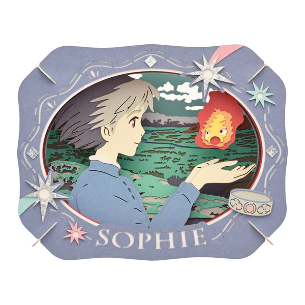 PT-333 PAPER THEATER Howl's Moving Castle PAPER - Sophie  吉卜力 哈爾移動城堡 紙劇場