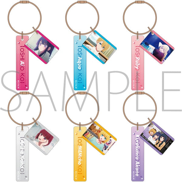 [Oshinoko] Memorial acrylic plate collection (set of 6) 我推的孩子 鎖匙扣  掛飾 吊飾