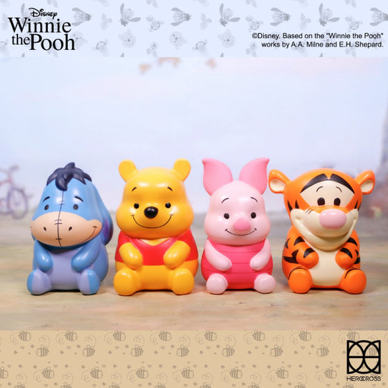 Herocross - SEB#001-004 14cm Chill Chill Winnie the Pooh (set of 4) 小熊維尼 豬仔 跳跳虎 咿唷