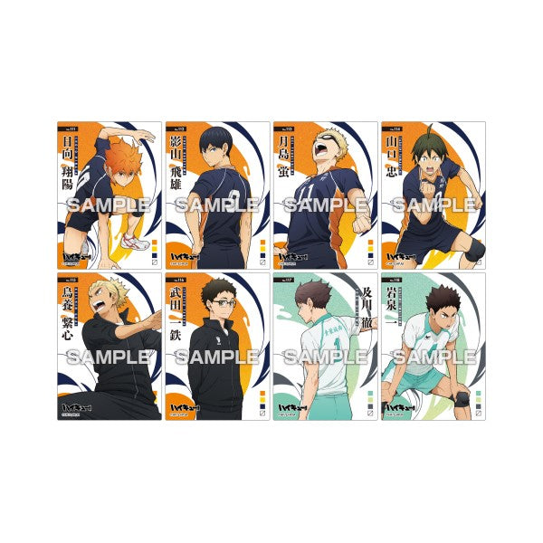 Haikyu!! Clear Card Collection Gum 3 (box of 16 packs) (2024 Feb Resale ver.) 排球少年 透明卡 收藏卡