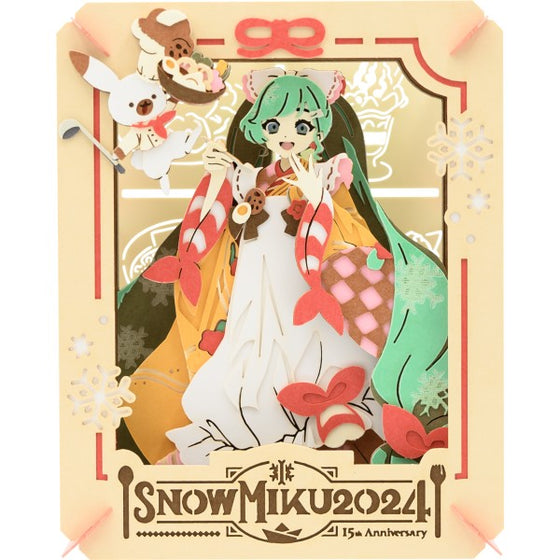 PT-353 PAPER THEATER Hatsune Miku SNOW MIKU 2024 - Hatsune Miku SNOW MIKU 2024 紙劇場 初音未來 雪初音 雪未來