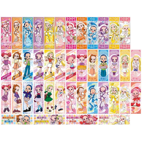 Ojamajo Doremi Dokka~n! Long sticker (box of 20 packs) 小魔女DoReMi 貼紙