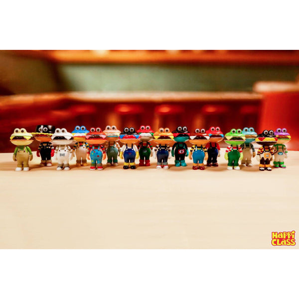 Happi Class - Burger kun blind box wave 1 (set of 16) 漢堡君