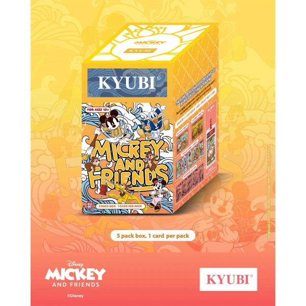 KYUBI Metal Card Collection - Mickey and Friends 米奇與朋友們 收藏卡
