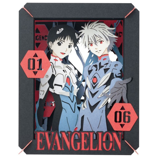 PT-154X PAPER THEATER Evangelion - Shinji Kaworu (2024 July resale ver.) 紙劇場 新世紀福音戰士 碇真嗣 渚薰