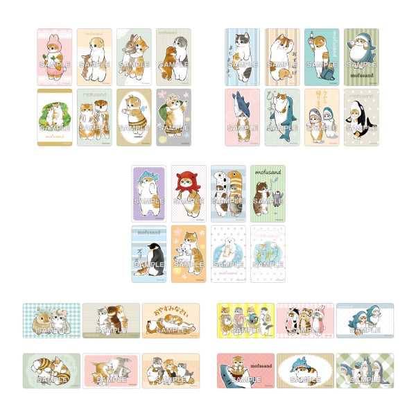 Mofusand with deco sticker gum (box of 20 packs) (2024 April Resale ver.) 貼紙