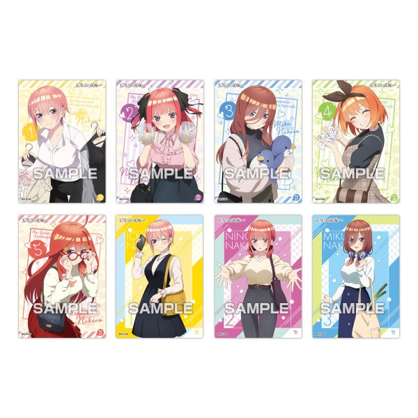 The Quintessential Quintuplets∽ Clear Card Collection Gum 3 (box of 16 packs) 五等分的新娘 收藏卡