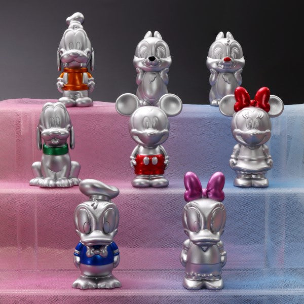 Disney100 Soft Vinyl Puppet Mascot (set of 8) 迪士尼 米奇 米妮 唐老鴨 黛絲 高飛 布魯托 鋼牙 大鼻