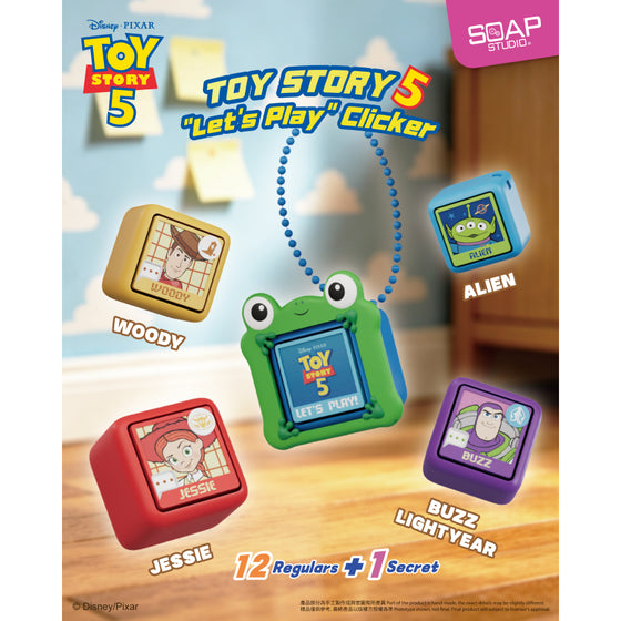 DISNEY PIXAR Toy Story 5 - Let's Play Clicker (Box of 9) 反斗奇兵