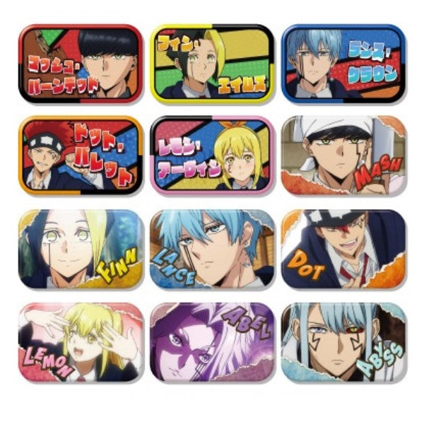 MASHLE Marukaku Can Badge (set of 12) 肌肉魔法使 襟章