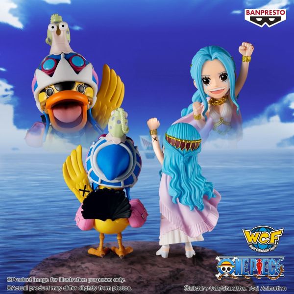 [WCF] ONE PIECE WORLD COLLECTABLE FIGURE LOG STORIES-NEFELTARI VIVI & KAROO 海賊王 納菲魯塔利·D·比比 薇薇 跑得快 卡魯 飛毛腿