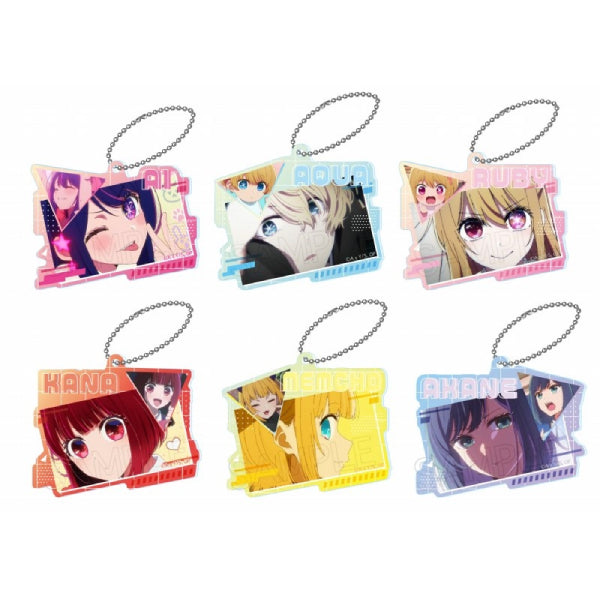 Oshi no Ko Collage Acrylic Key Chain (Set of 6) 我推的孩子 鎖匙扣 吊飾 掛飾