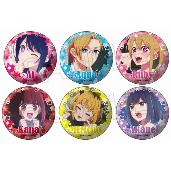 Oshi no Ko Rubber-faced Can Badge (Set of 6) 我推的孩子 襟章