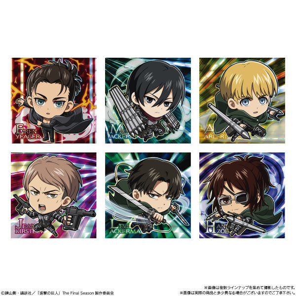 ATTACK ON TITAN DEFORMER SEAL WAFERS VOL.1 進撃的巨人 威化 (box of 20 packs)