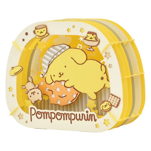 PT-304X PAPER THEATER Sanrio Characters - Nemunemu Pudding (2024 June resale ver.) 紙劇場 布甸狗 布丁狗