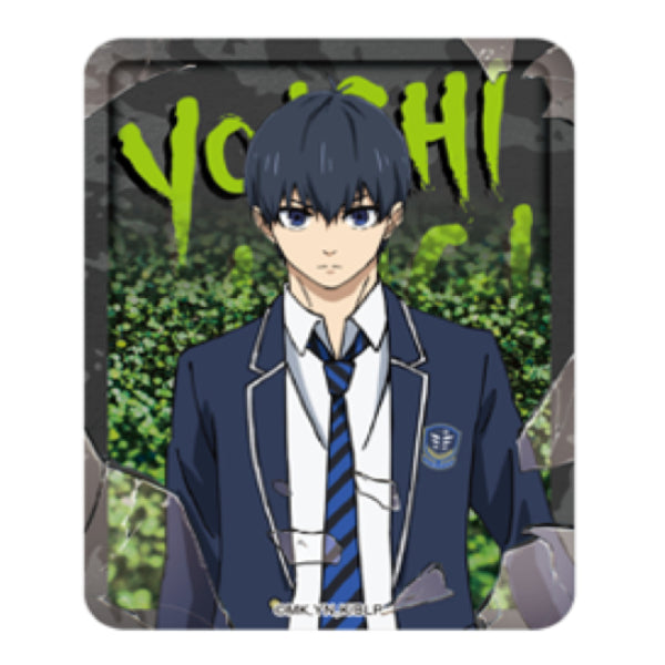 [SUNRISEPOP] BlueLock Acrylic Glitter Block (Isagi & Bachira / Isagi / Nagi & Mikage / Nagi) 藍色監獄 亞加力 立牌 (潔世一 & 蜂樂迴 / 潔世一 / 凪誠士郎 & 御影玲王 / 凪誠士郎) Blue Lock