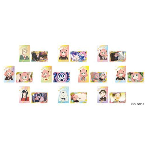 Spy x Family Clear Card Vol.2 (box of 10 packs) 間諜家家酒 間諜過家家 安妮亞 Anya アーニャ 收藏卡