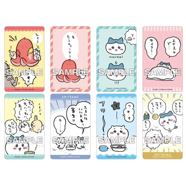 Chikawa Deco Sticker 2 with gum(box of 20 packs) (2024 April Resale ver.) ちいかわ 小可愛 吉伊卡哇 Chiikawa Something Small and Cute