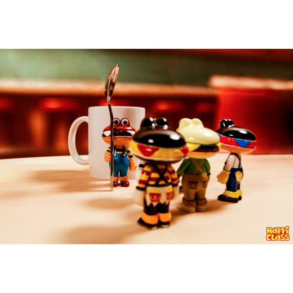 Happi Class - Burger kun blind box wave 1 (set of 16) 漢堡君