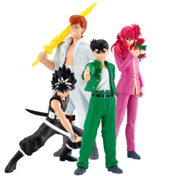 HG YUYU HAKUSHO Figure Collection 幽遊白書 幽助 和真 藏馬 飛影