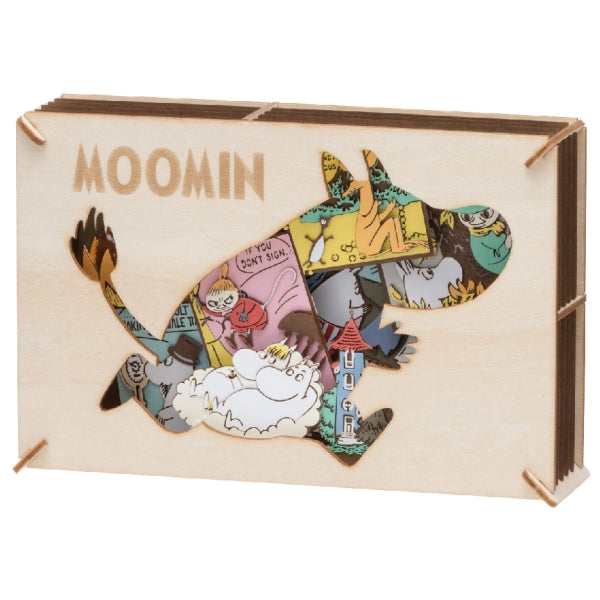 PT-WL22 PAPER THEATER Moomin Wood Style - MOOMIN 姆明 木質 紙劇場