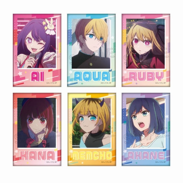 Oshi no Ko Square Can Badge (Set of 6) 我推的孩子 襟章