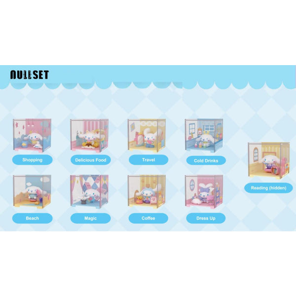 Cinnamoroll Weekend Plan Mini Blind Box (set of 8) 肉桂狗 玉桂狗