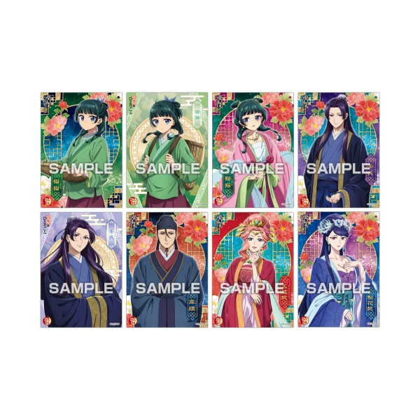 The Apothecary Diaries Clear Card Collection Gum First production limited BOX purchase bonus included (box of 16 packs) 藥師少女的獨語 藥屋少女的呢喃 貓貓 壬氏 收藏卡