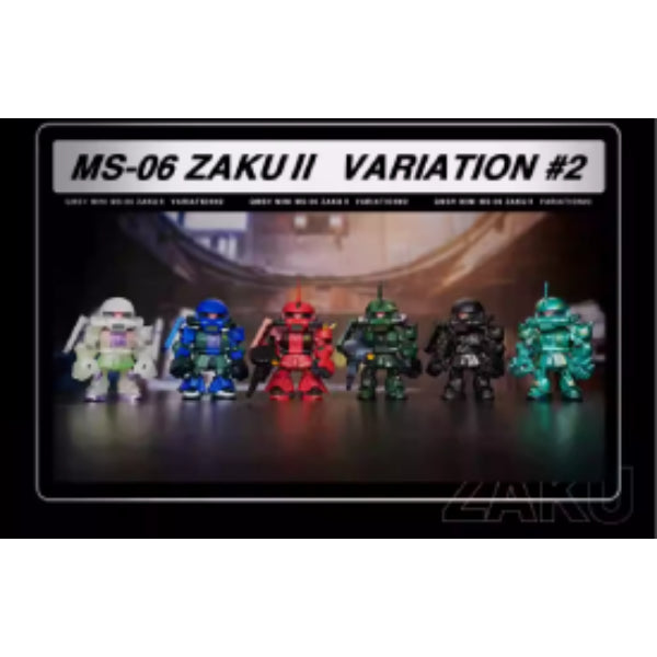 QMSV MINI ZAKU II VARIATION #2 (box of 8) 機動戰士 高達