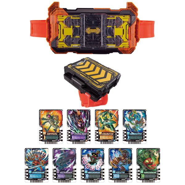 (TENTATIVE)2023 RIDER Gotchard 1ST BELT & ARM CARD HOLDER SET 幪面超人 歌查德 Kamen Rider 變身器 變身腰帶 抽存盒