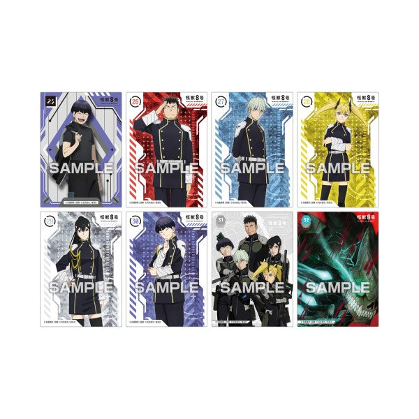 Kaiju No. 8 Clear Card Collection Gum First production limited BOX purchase bonus included (box of 16 packs) 怪獸8號 收藏卡