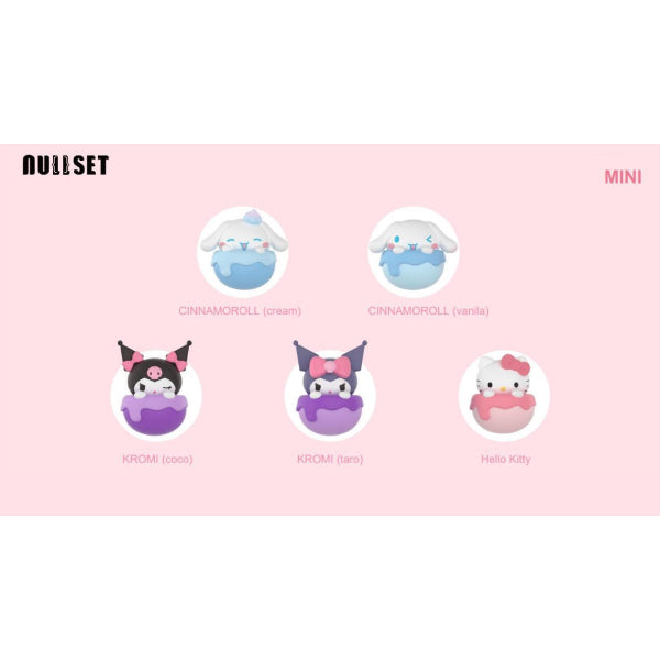 Sanrio characters Ice Cream Mini Figure (Box of 18 packs) 不倒翁