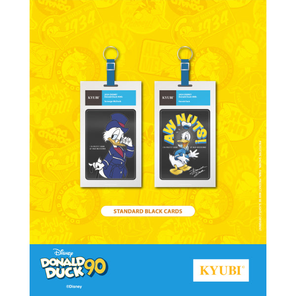 KYUBI Charm Collection Series 3 - Donald Duck 90 (box of 5) 迪士尼 唐老鴨 收藏卡 掛飾